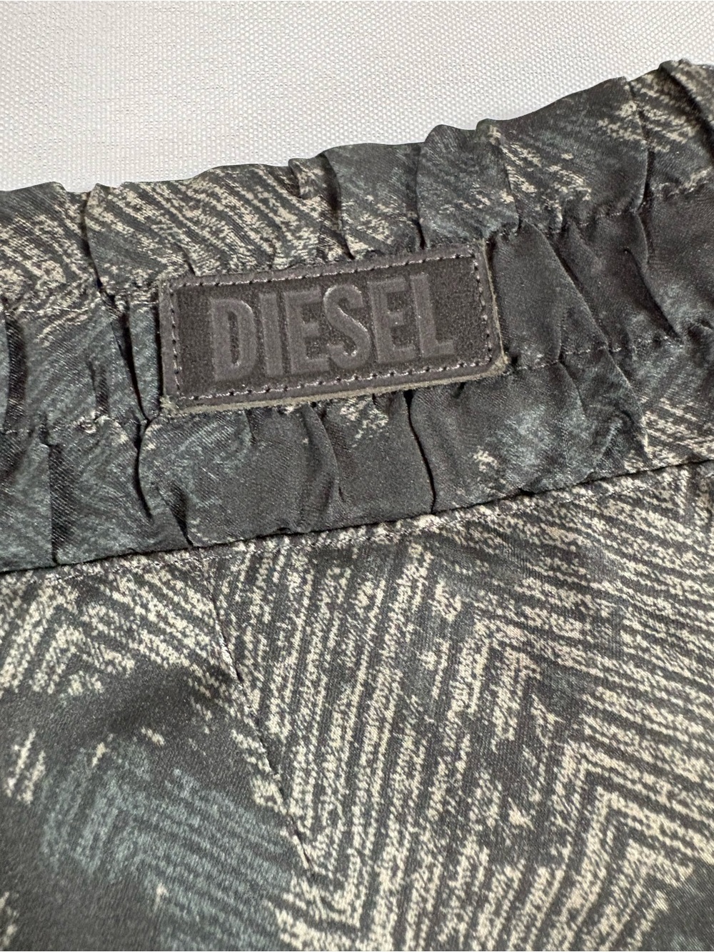 Diesel Black Camo Cargo Pants Size 27 Techwear Utility - Picture 3 of 7